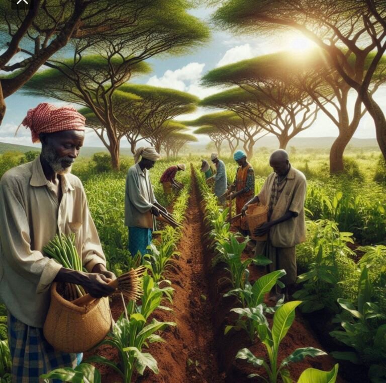 Agricultura sintropica, imagem gerada po IA.