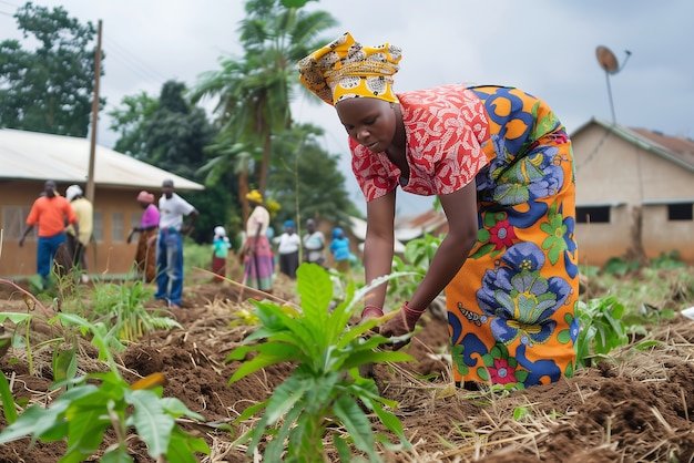 Envolvimento das comunidades locais e agricultores